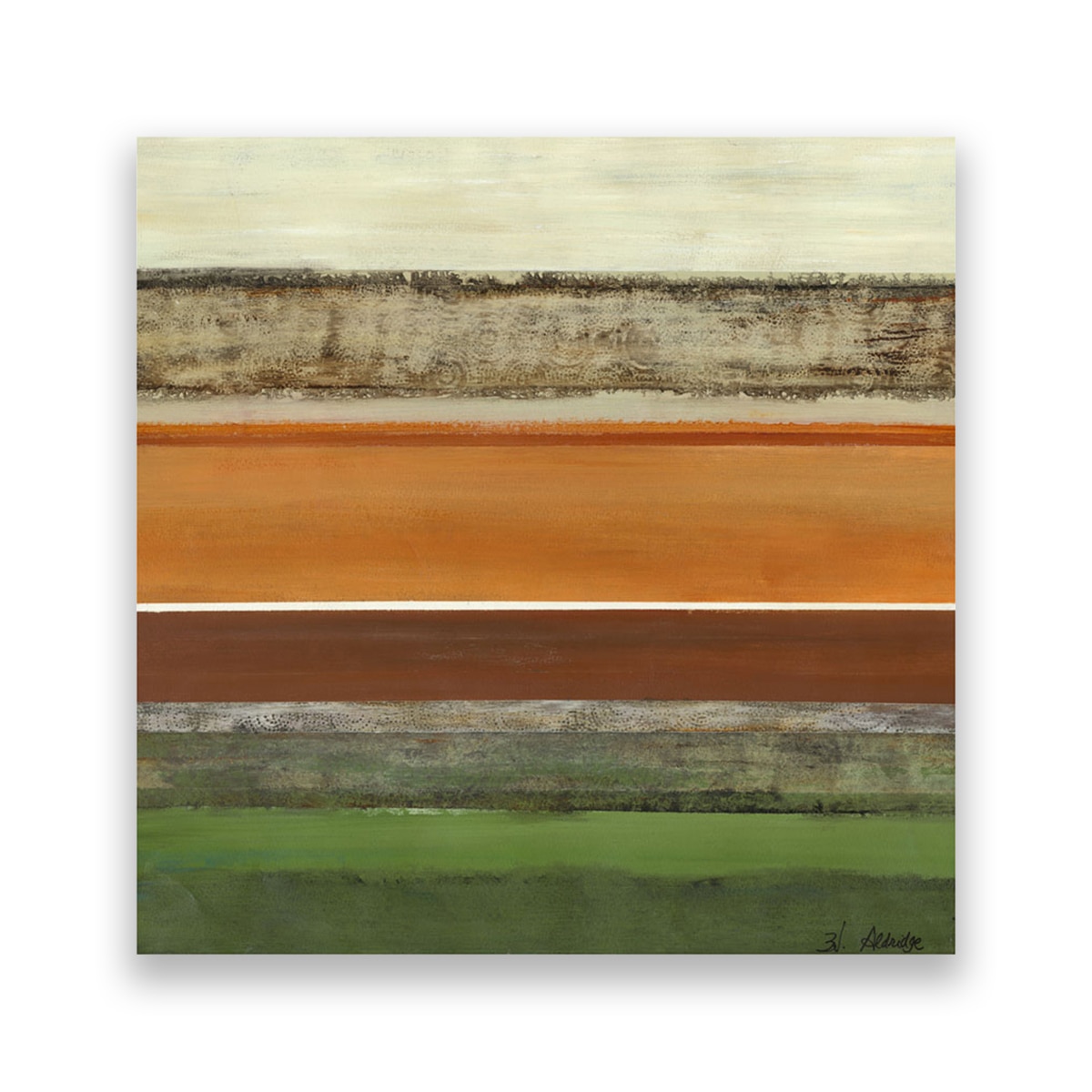 Tablou Canvas - Linii, Abstract, Multicolor, Mat, 80 x 80 cm