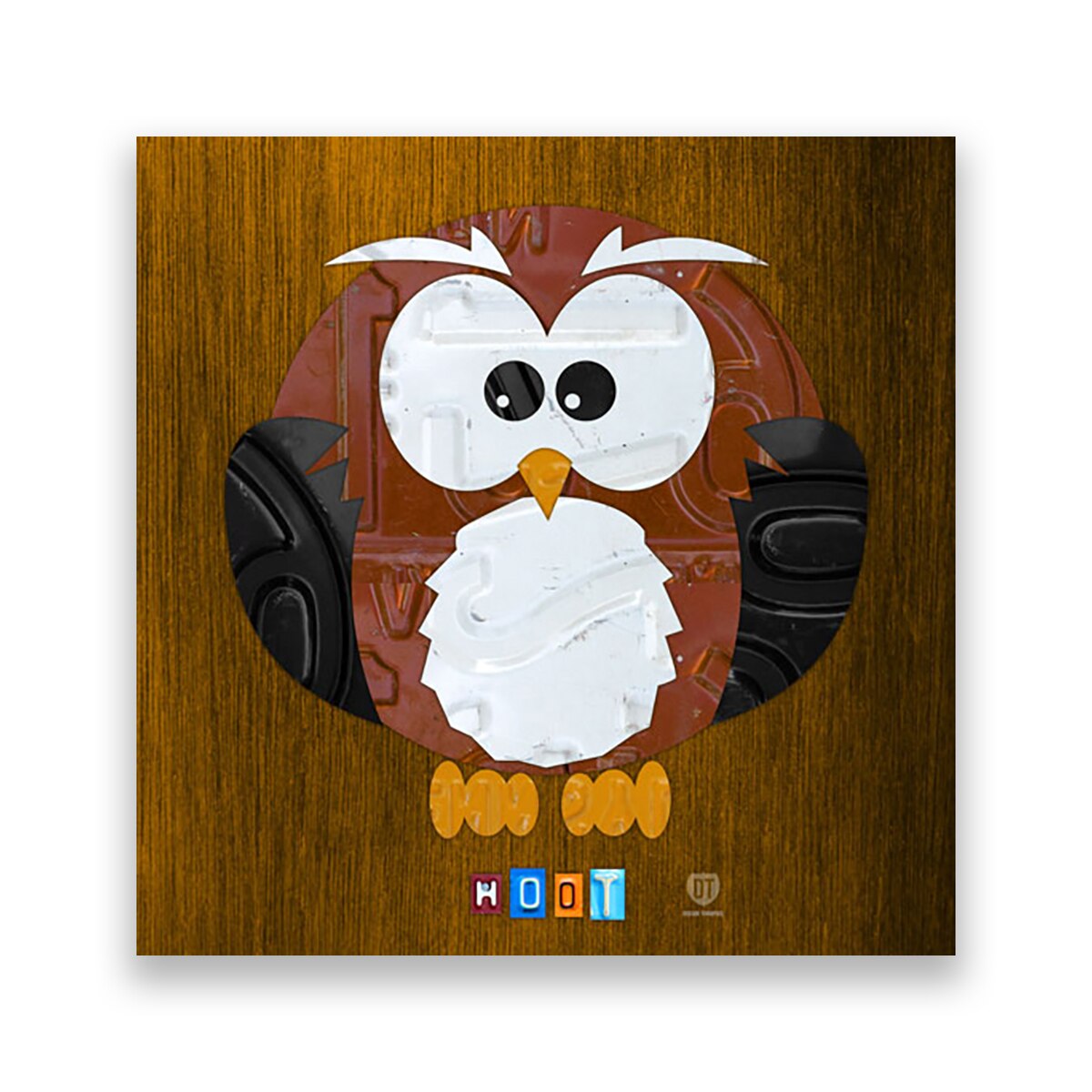 Tablou Canvas - Animale, Bufnita, 100 x 100 cm