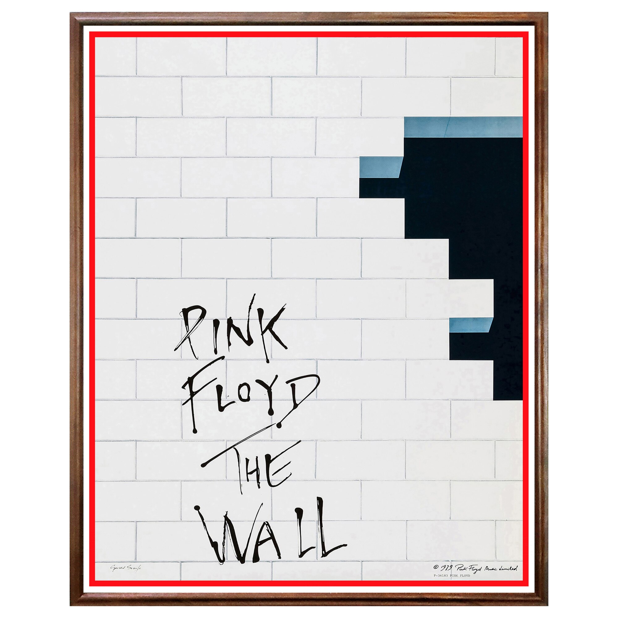 Pyramid Poster Pink Floyd 1973