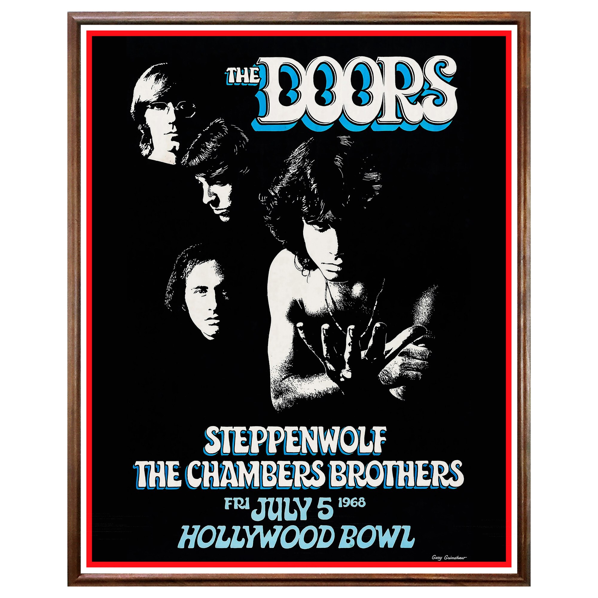 Tablou Poster, Rock Legends 2nd Edition, The Doors - RLS-012, 40 x 50 cm
