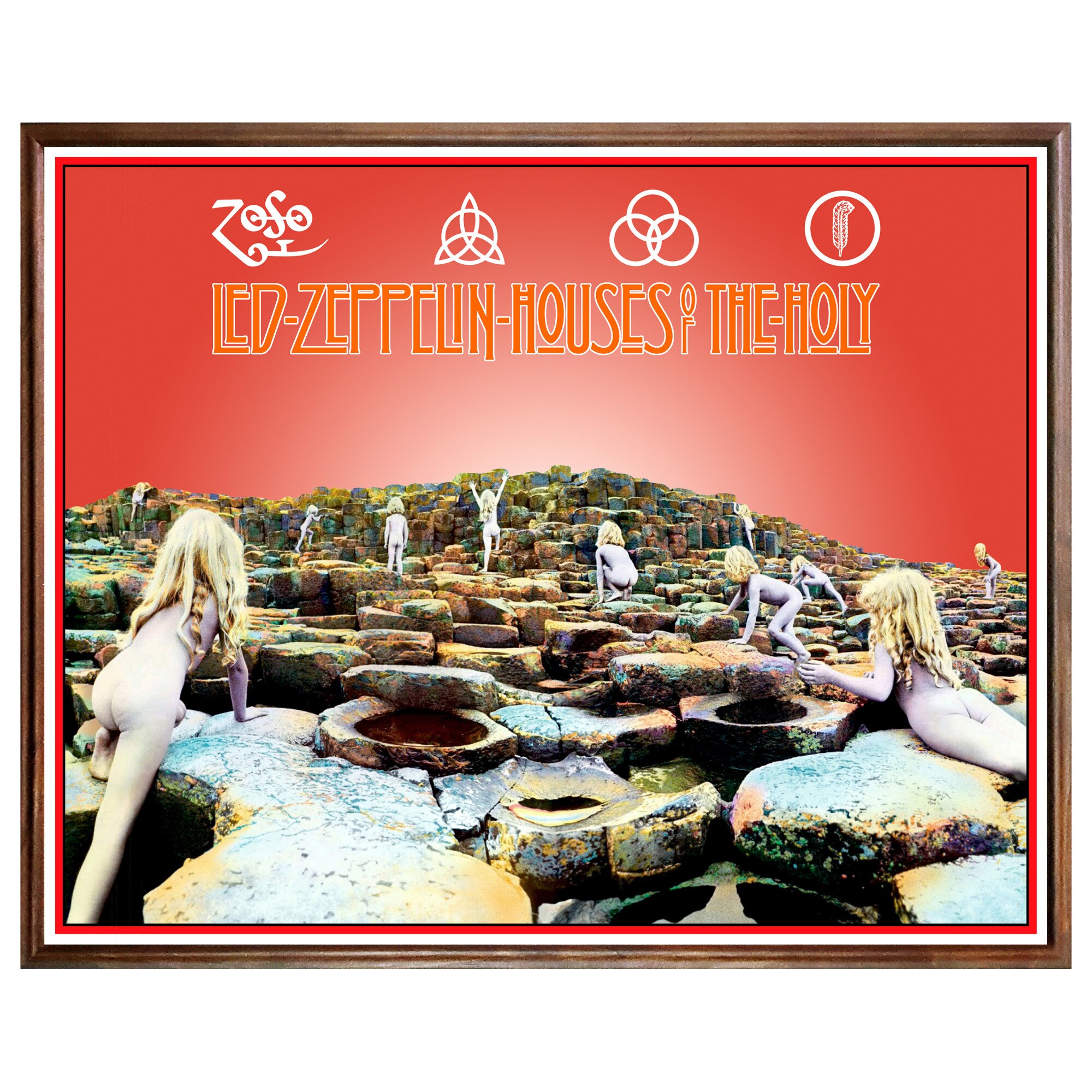 Tablou Poster, Rock Legends 2nd Edition, Led Zeppelin - RLS-004, 40 x 50 cm