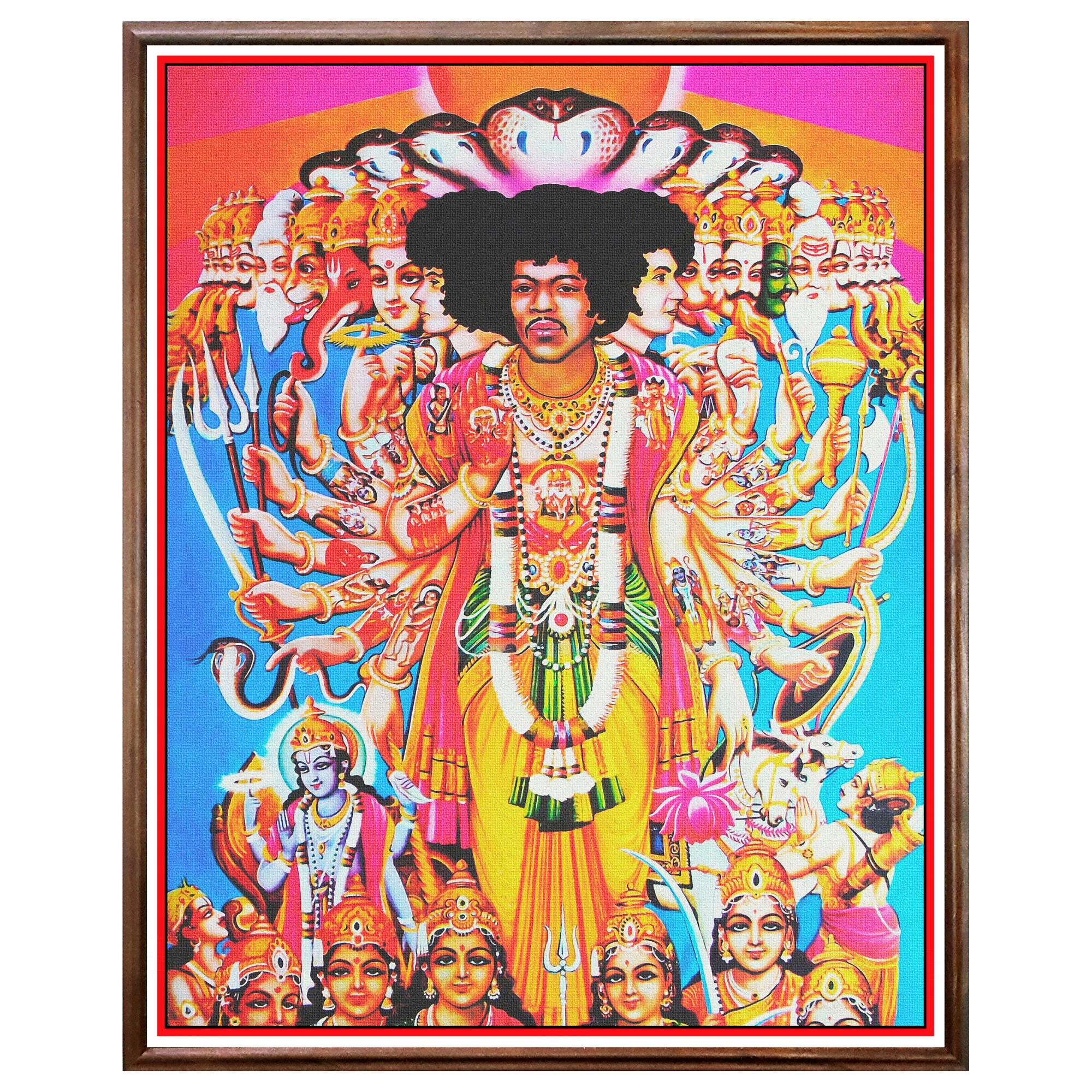 Tablou Poster, Rock Legends 2nd Edition, Jimi Hendrix - RLS-006, 40 x 50 cm