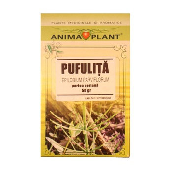 Pufulita,Epilobium parviflorum,partea aeriana,planta maruntita, pentru ceai,50g Pufulita,Epilobium parviflorum,partea aeriana,planta maruntita, pentru ceai,50g