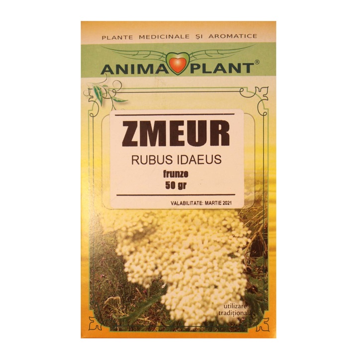 Anima Plant Rubus idaeus Málna tea, Apróra vágott levelek, 50 g
