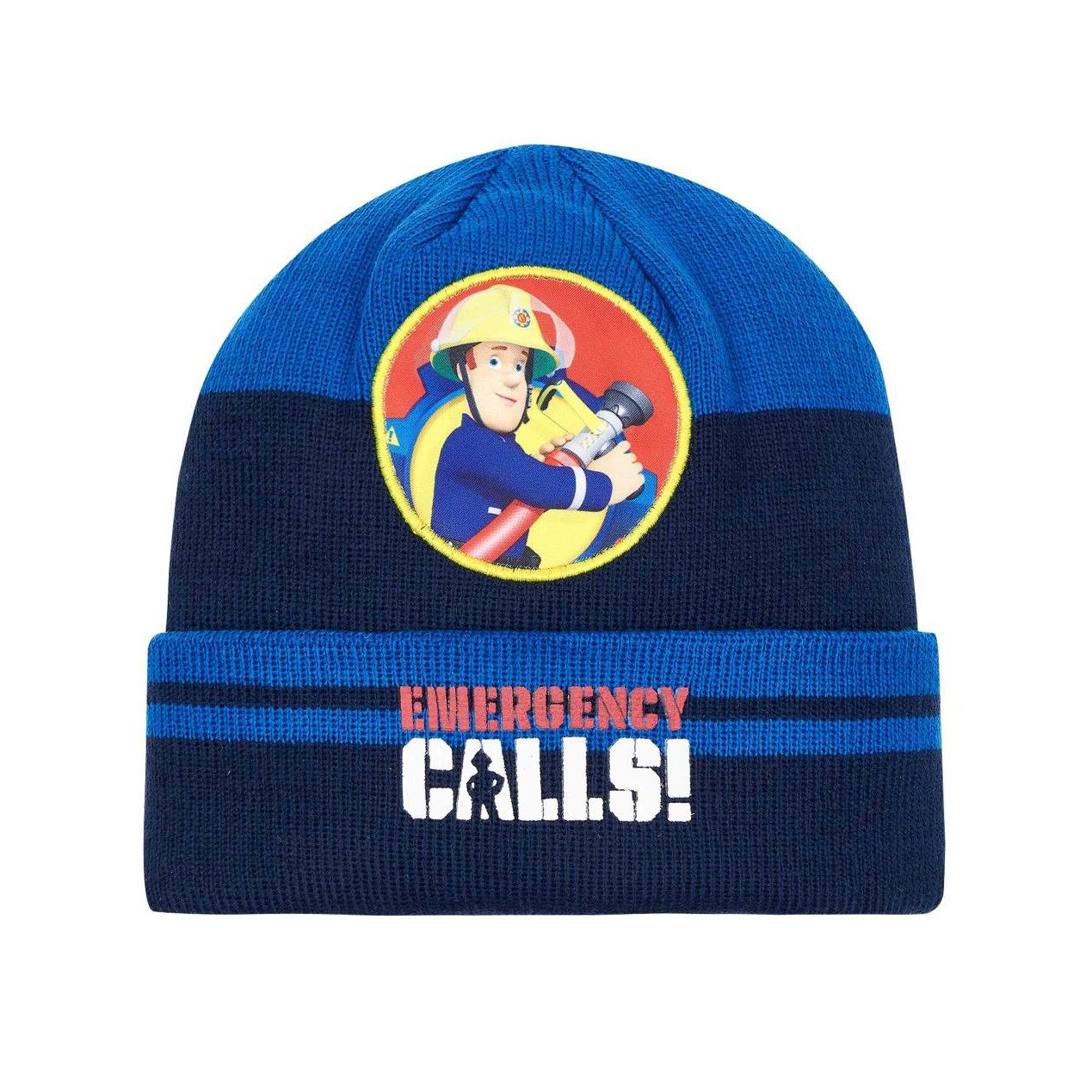 Caciula copii Pompierul Sam bleumarin/ albastru