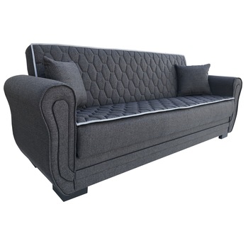 Canapea extensibila Moda,lada depozitare 230/85/75 Gri Canapea extensibila Moda,lada depozitare 230/85/75 Gri