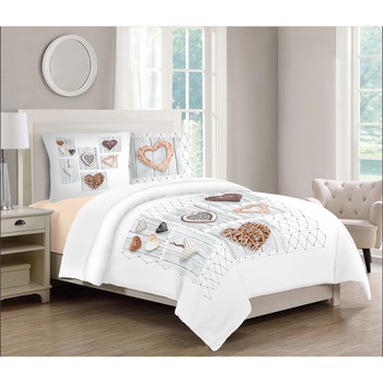 Lenjerie de pat Kring, pentru 2 persoane, bumbac ranforce, 144 TC, Dreamer Lenjerie de pat Kring, pentru 2 persoane, bumbac ranforce, 144 TC, Dreamer