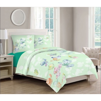 Lenjerie de pat Kring, pentru 2 persoane, bumbac ranforce, 144 TC, Papilio Butterflies Lenjerie de pat Kring, pentru 2 persoane, bumbac ranforce, 144 TC, Papilio Butterflies