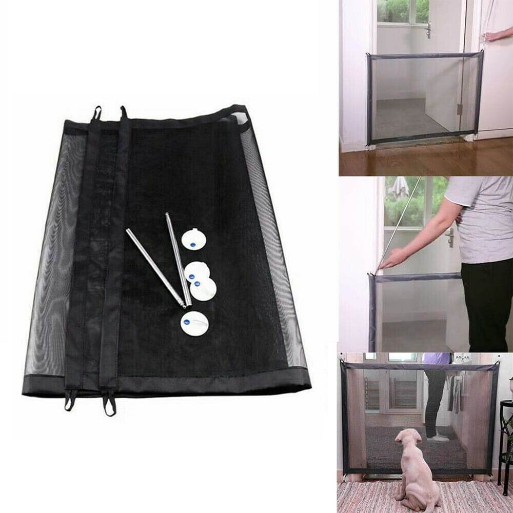 Sita usa Timeless Tools pentru animale de companie, 115 x 84 cm, Negru