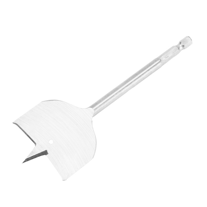 Burghiu plat pentru lemn, 55 mm, coada 6 hexagonala, MTX