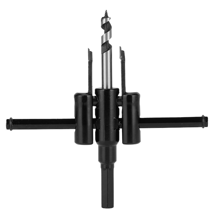 Burghiu pentru lemn, reglabil, D 30 - 120 mm, MTX