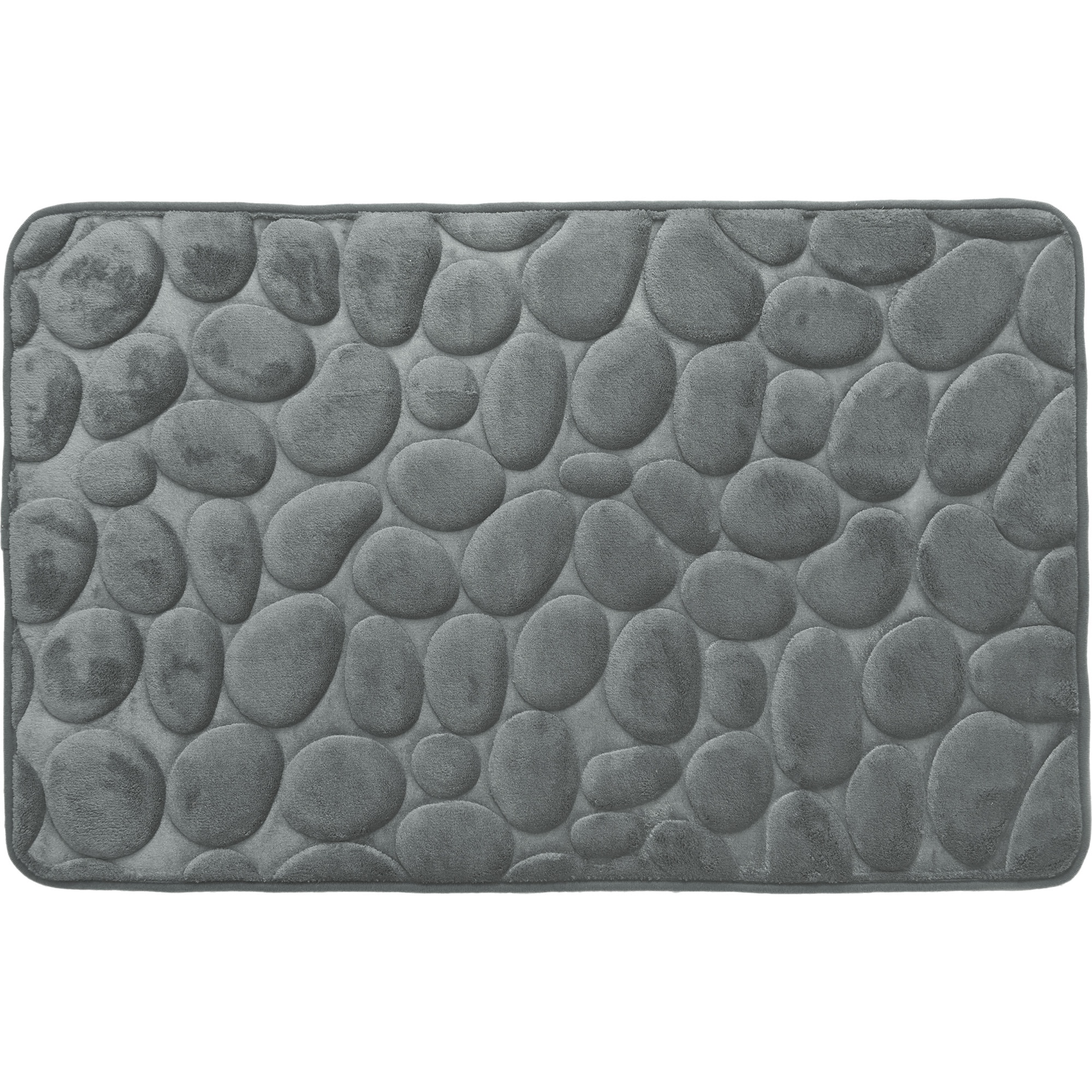 Covoras baie memory foam Kring, 50x80 cm, Gri