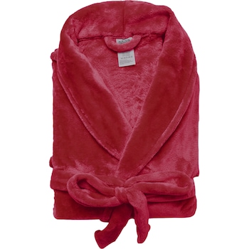 Halat de baie Kring Fluffy, Rosu, S Halat de baie Kring Fluffy, Rosu, S