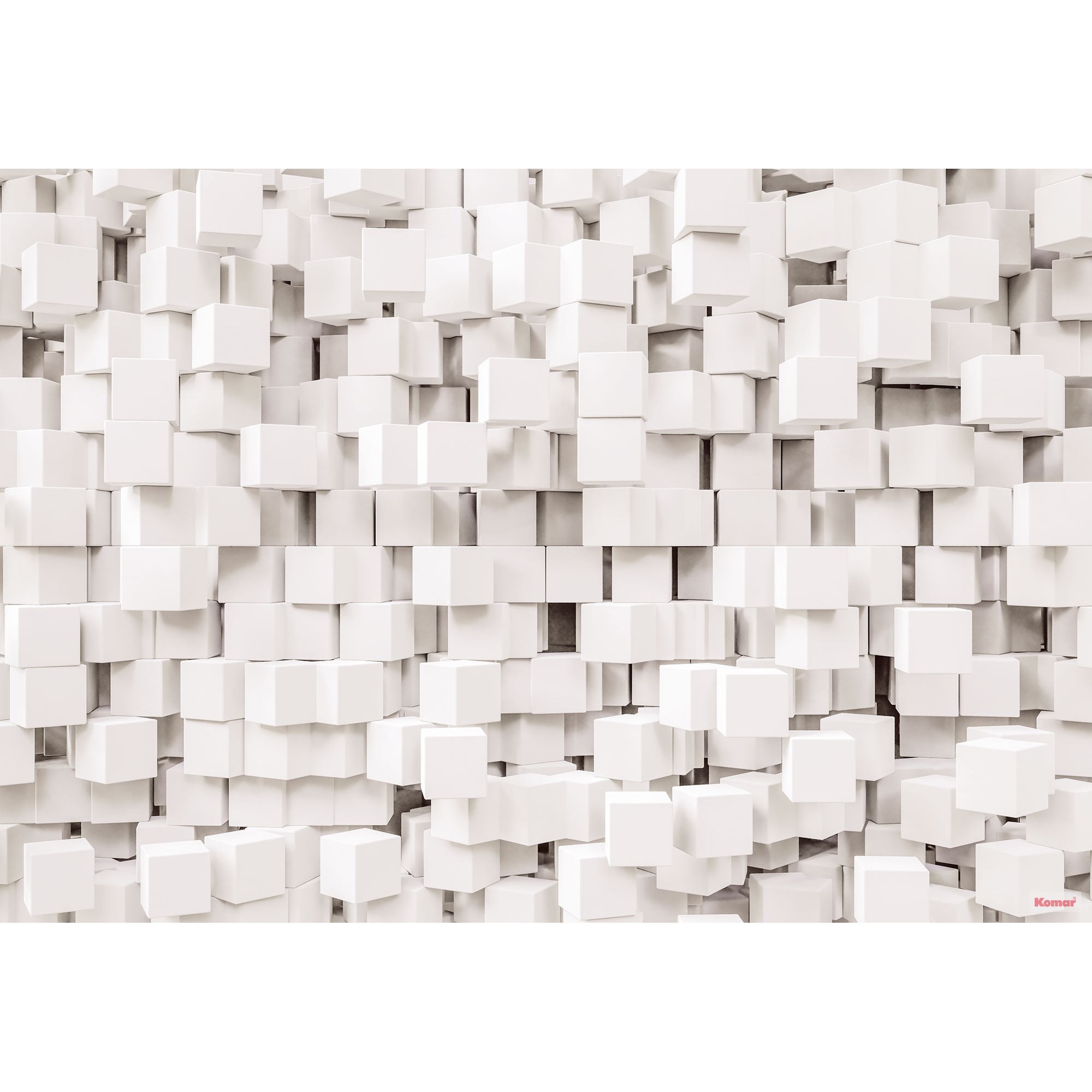 Fototapet Gravity Cu efect 3D Komar 8-207 Alb/Gri 368 X 254cm