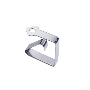 Set 4 clipsuri fata de masa, Wenko, Argintiu, 6x2x6 cm Set 4 clipsuri fata de masa, Wenko, Argintiu, 6x2x6 cm