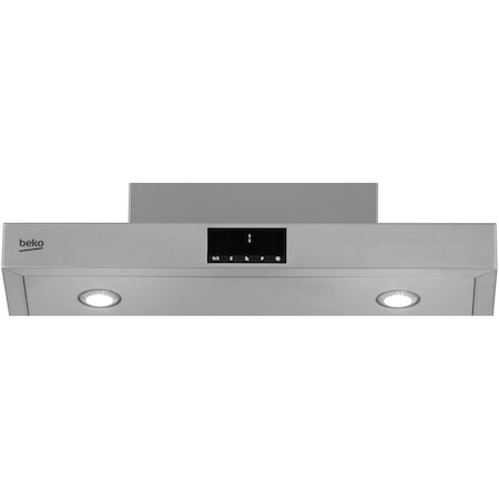 Hota incorporabila decorativa Beko HCB61734BX, Putere de absorbtie 680 mc/h, 1 motor, 60 cm, Inox