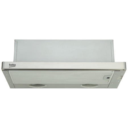 Hota incorporabila Beko CTB6407X, Putere de absorbtie 275 mc/h, 1 motor, 60 cm, Inox
