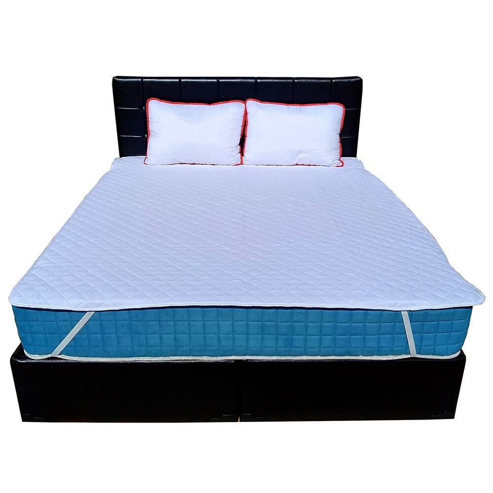 Set Saltea PARIS Memory Foam Silvercare plus 2 perne microfibra 50x70 plus Husa hipoalergenica, 140x200x23