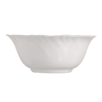 Bol salata Luminarc Feston, 12 cm, Alb Bol salata Luminarc Feston, 12 cm, Alb