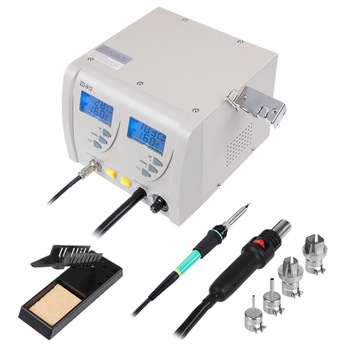 Statie de lipire SMD cu aer cald, 4 varfuri, 160-480 C, ZD-912, Alien Statie de lipire SMD cu aer cald, 4 varfuri, 160-480 C, ZD-912, Alien