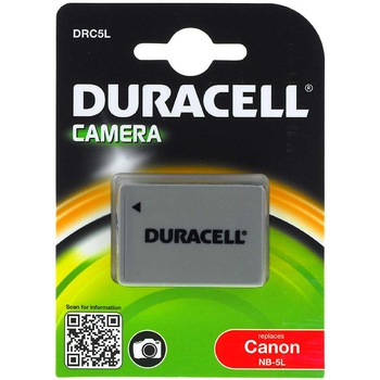 Acumulator Duracell DRC5L compatibil Canon model NB-5L Acumulator Duracell DRC5L compatibil Canon model NB-5L
