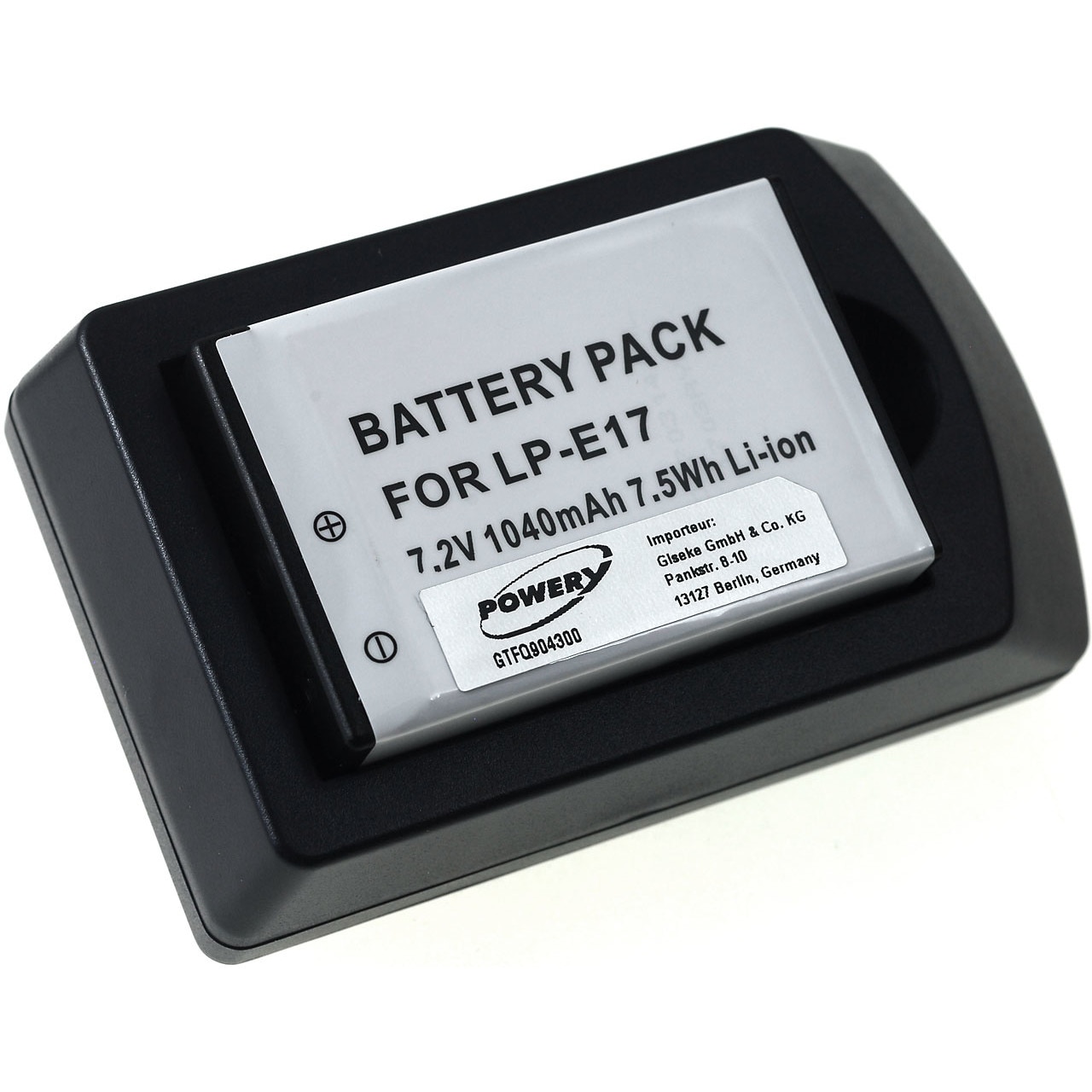 Acumulator compatibil Canon EOS 750 / 760D / model LP-E17 incl. incarcator