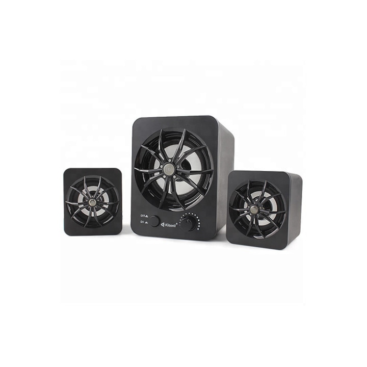 Компютърни тонколонки U-2600 с буфер светещи 1x5W+2x3W