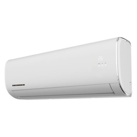 Aer conditionat Crystal Heinner HAC-09CRKIT, capacitate 9000BTU, Clasa A++, Kit de instalare inclus, Sleep mode, Follow me, Auto-curatare, functie Silence, Alb