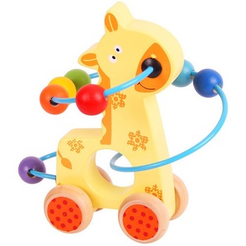 Jucarie Bigjigs Dexteritate - Girafa Jucarie Bigjigs Dexteritate - Girafa