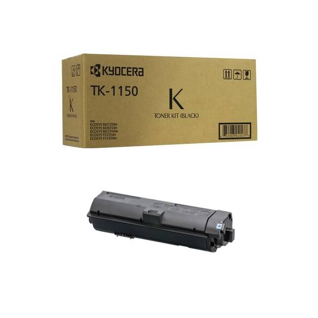 Kyocera Toner Black TK-1150, 7,200 pages, ISO/IEC 19752