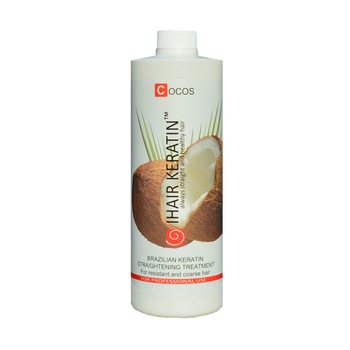 Tratament Keratina Cocos Intensiv 1000ml Ihair Keratin Tratament Keratina Cocos Intensiv 1000ml Ihair Keratin