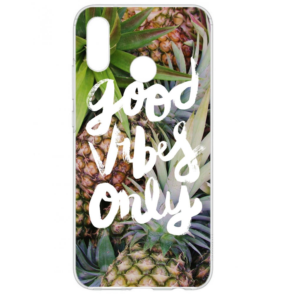 Husa Huawei P20 Lite Silicon Gel Tpu Model Good Vibes Only