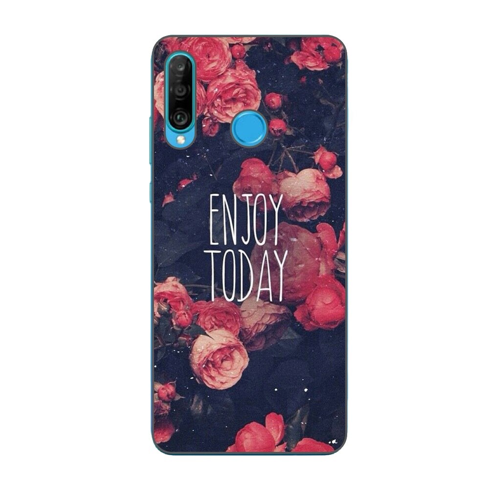 Husa Huawei P30 Lite Silicon Gel Tpu Model Enjoy Today