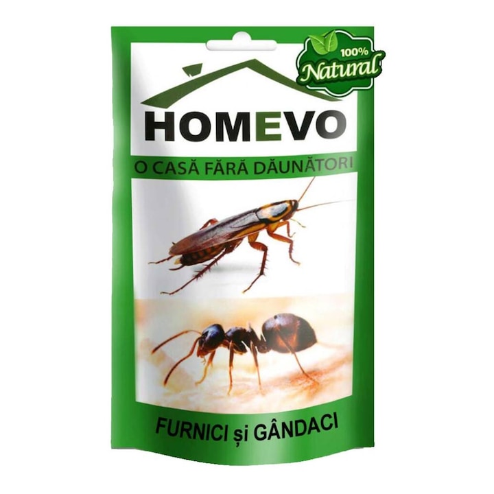 Инсектицид Homevo Мравки и хлебарки, 50 g