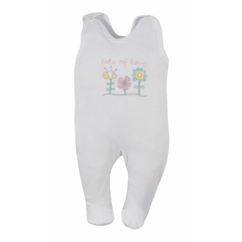 Salopeta fara maneci pentru bebelusi Koala Flower A01-009A1, Multicolor, 80 Salopeta fara maneci pentru bebelusi Koala Flower A01-009A1, Multicolor, 80