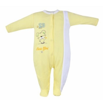 Salopeta cu maneca lunga pentru bebelusi Koala Maly Sportowiec B01-049G, Multicolor, 62 Salopeta cu maneca lunga pentru bebelusi Koala Maly Sportowiec B01-049G, Multicolor, 62