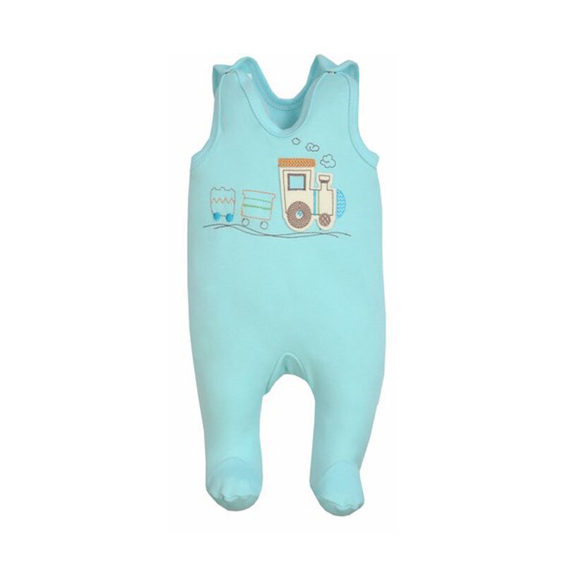 Salopeta fara maneci pentru bebelusi Koala Train A01-071T-1, Multicolor, 86