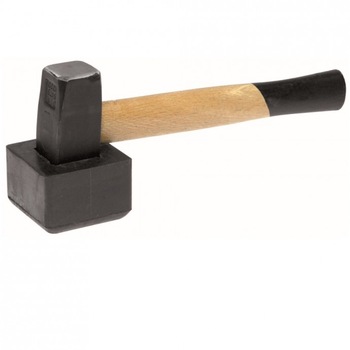 Ciocan de metal cu amortizor de cauciuc pentru pavele 1,5 kg Ciocan de metal cu amortizor de cauciuc pentru pavele 1,5 kg