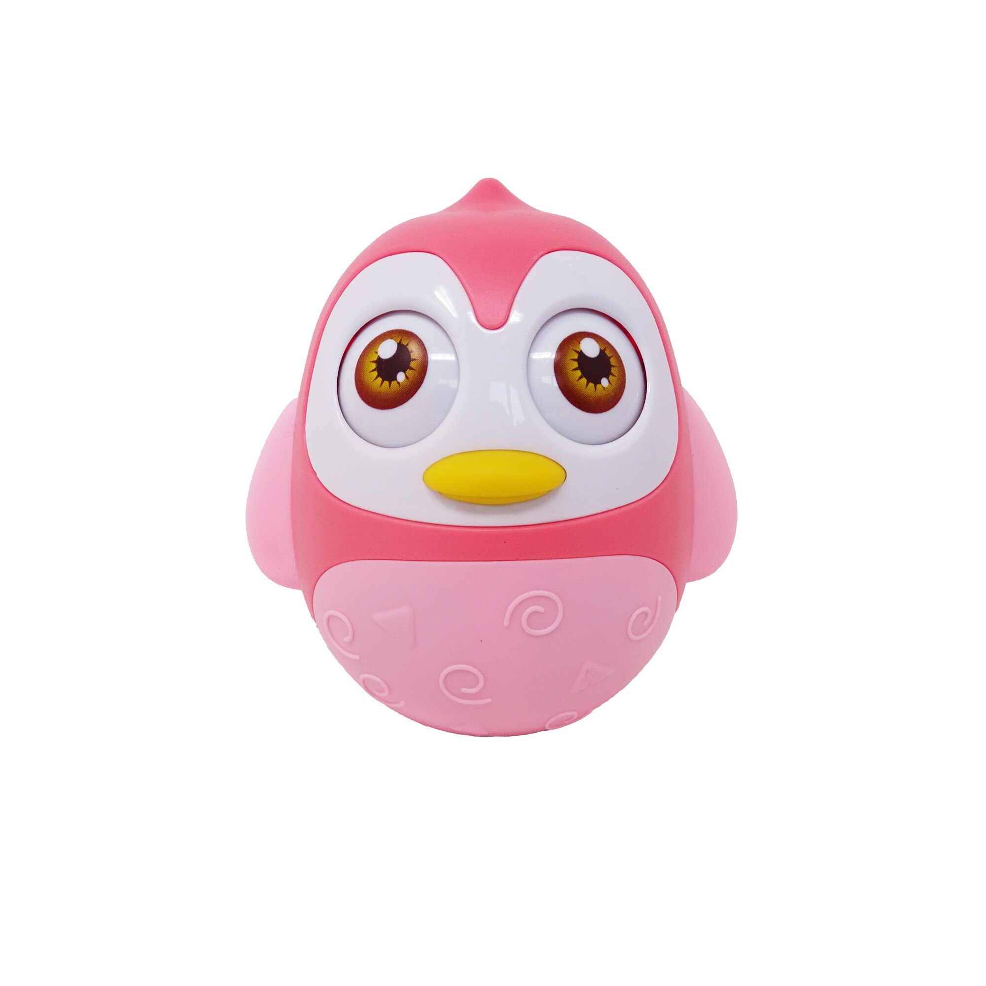 Pinguinul simpatic si zgomotos Roly Poly, Roz