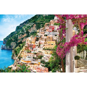 Fototapet peisagistic Positano Komar XXL4-043 368 X 248cm Fototapet peisagistic Positano Komar XXL4-043 368 X 248cm