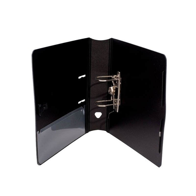 Biblioraft PP foam, cu elastic, Maestro, 7.5 cm, 386455, negru