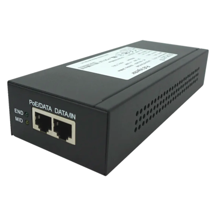 Injector POE Hikvision, LAS60-57CN-RJ45; 60W PoE injector, 2* RJ45 interface
