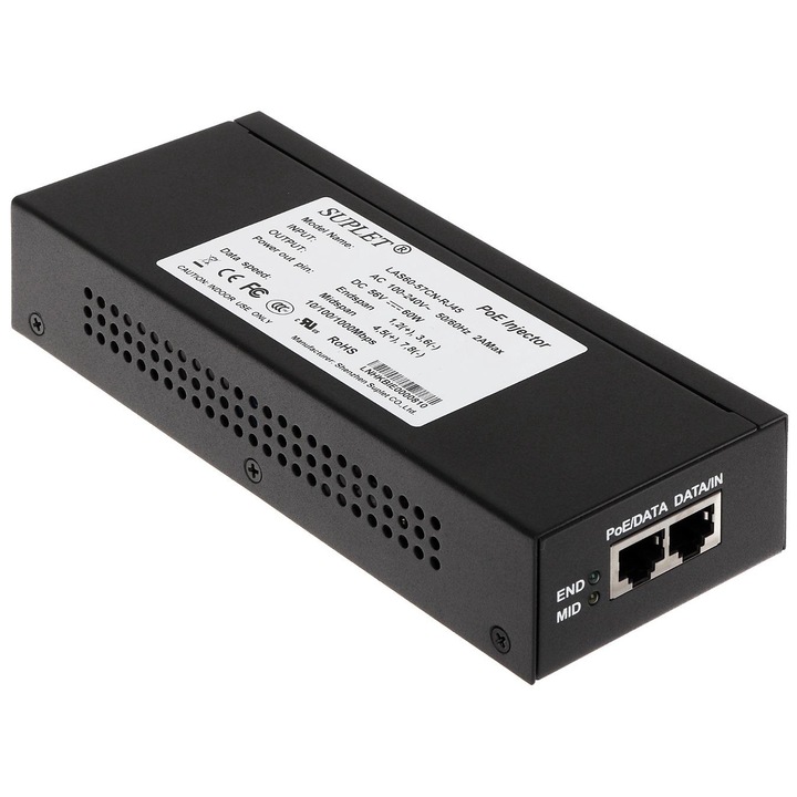 PoE 60W injektor - HIKVISION LAS60-57CN-RJ45