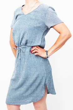Rochie eleganta Sisters Point,gri,38 Rochie eleganta Sisters Point,gri,38