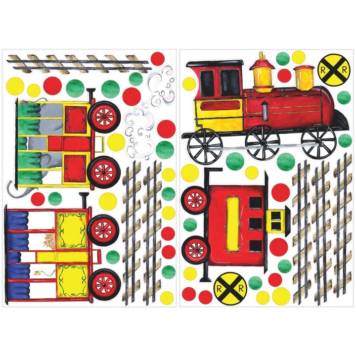 Sticker gigant ALL ABOARD | 2 colite de 68,5 cm x 101,6 cm