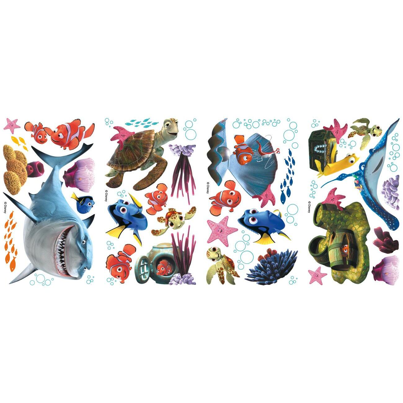 Stickere In cautarea lui NEMO | 4 colite de 25,4 x 45,7 cm