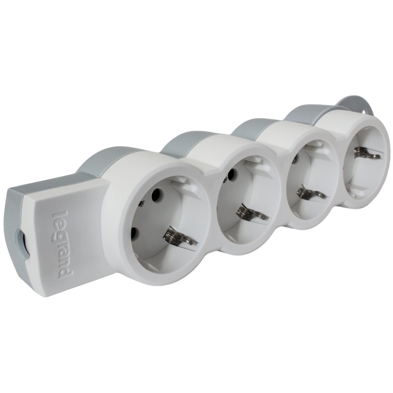 Bloc multipriza Legrand 4X2P + T