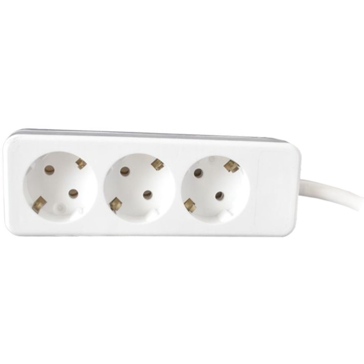 Разклонител Strohm с 3 гнезда, 3 м, Кабел 3x2,5