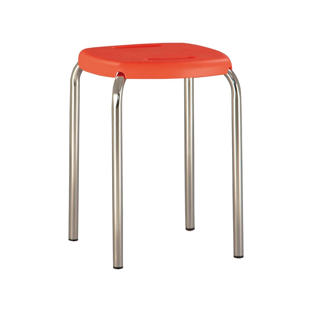 Scaun bucatarie BOOM Chrome, Portocaliu