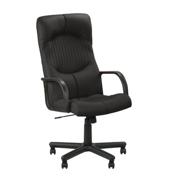 Scaun directorial GERMES BX, Negru piele naturala Scaun directorial GERMES BX, Negru piele naturala